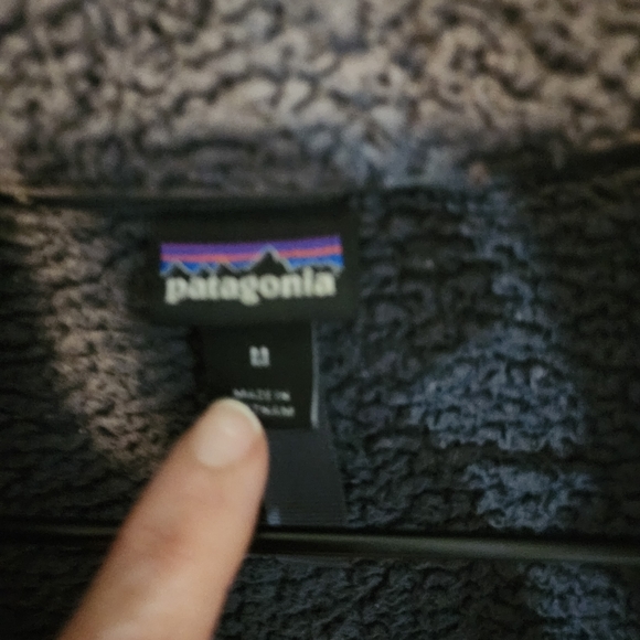 Patagonia Women's Los Gatos 1/4 Zip Pullover in Smoked Blue - Picture 11 of 13